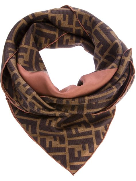 fendi scarf silk womens|fendi scarf price.